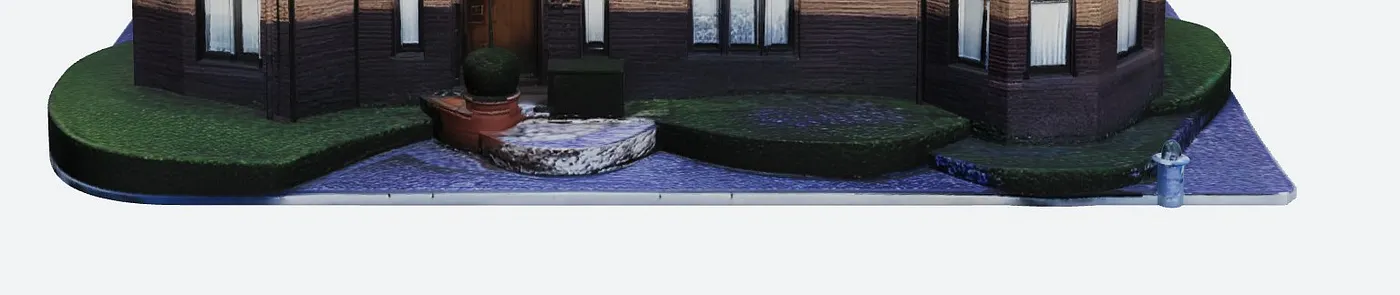 A chunk of Meshy’s payload is the street, not the house (2)