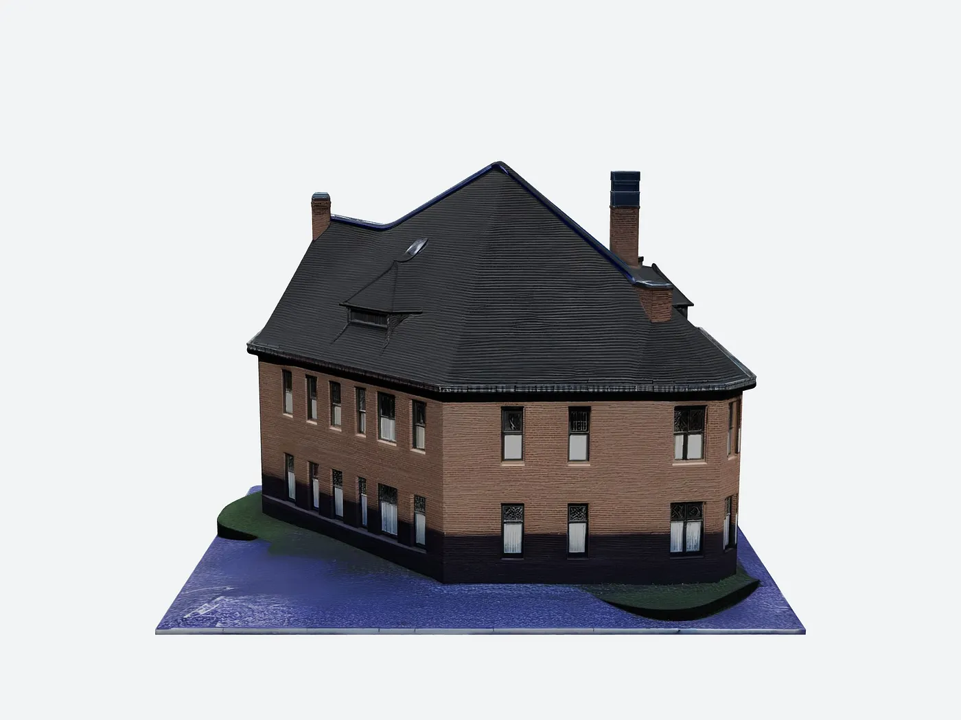 The failure: Meshy’s rear roof has no dormer at all (4)