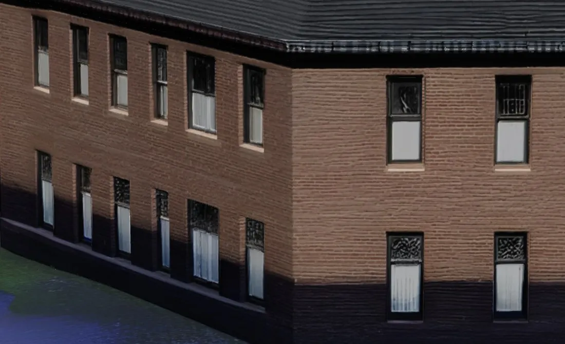 Walk around a Meshy model and it becomes a different building (2)