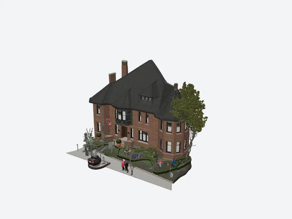 The car is now part of the house, and you cannot remove it