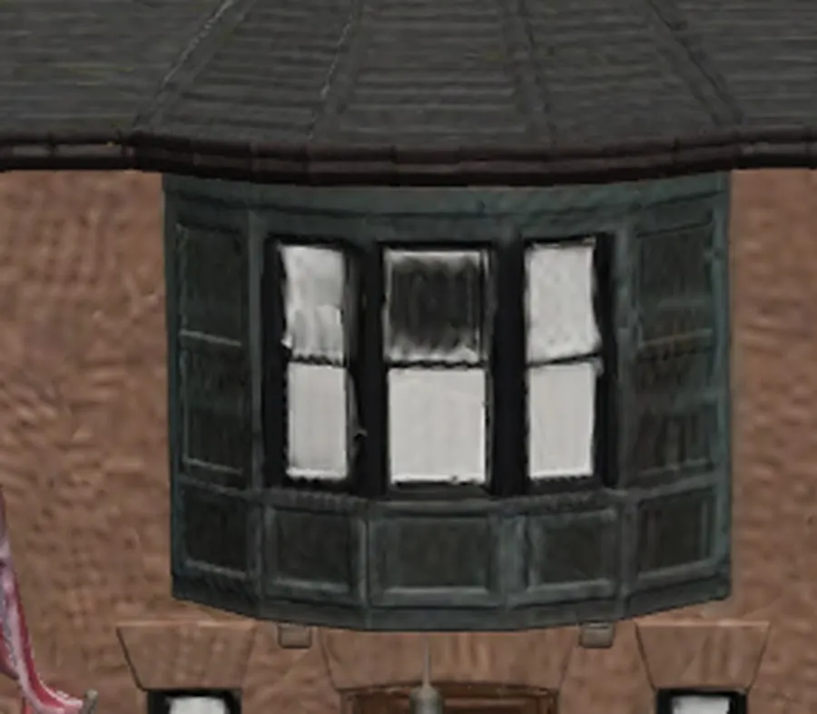 The verdigris bay window, executed (3)